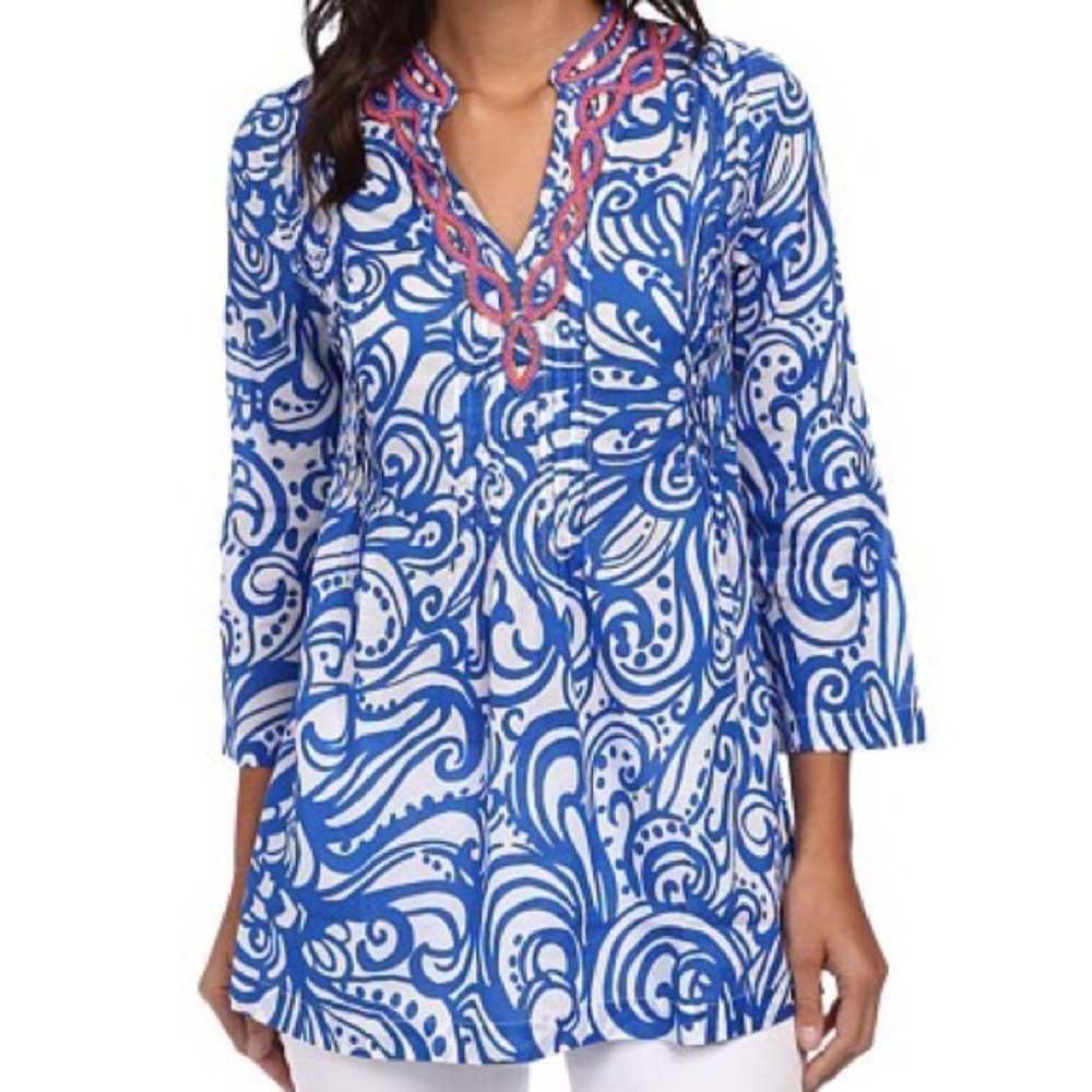Lilly Pulitzer Sarasota Beaded Tunic